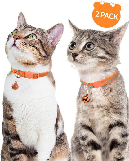Reflektierendes Katzenhalsband mit