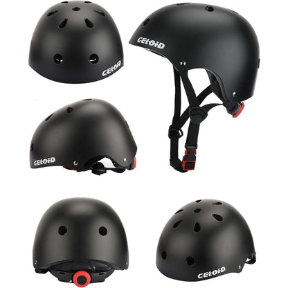Kinder Fahrradhelm & Schutzausrüstung Set 3-16 Jahre
