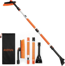 Eiskratzer mit Besen und Schaumstoffgriff 3in1 158CM Ausziehbarer