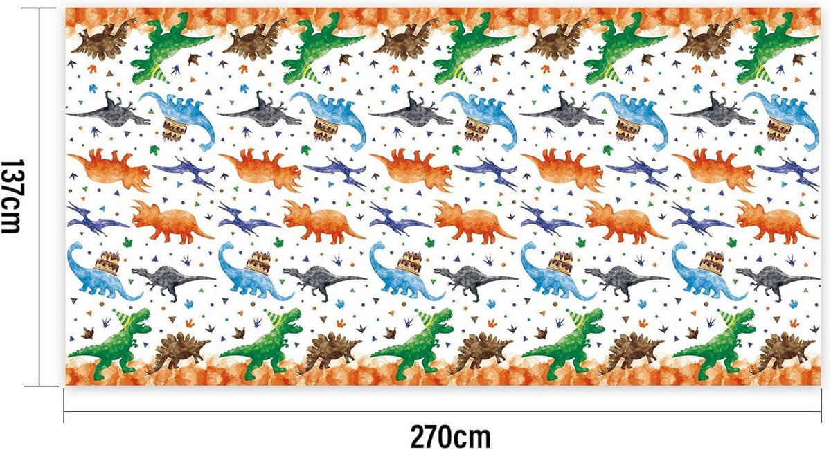 Dinosaurier Tischdecke 1PCS 137x274cm Kinder Jungen Party Dino Thema