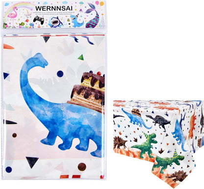 Dinosaurier Tischdecke 137x274cm Party Dekoration Kinder Jungen Themenparty