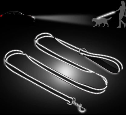 Taglory Hundeleine Mittelgroße Große Hunde Schwarz 1.2m x