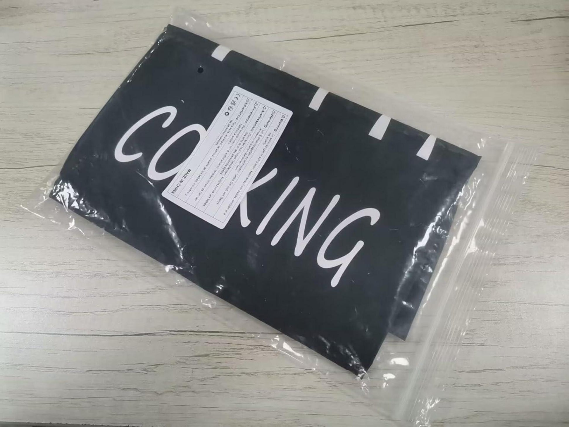Kochschürze Schwarz Wasserdicht mit Taschen für Herren und Damen