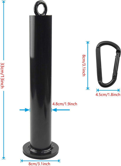 LFJ Gewichtsplatte Ladestift Karabiner Fitness Olympic