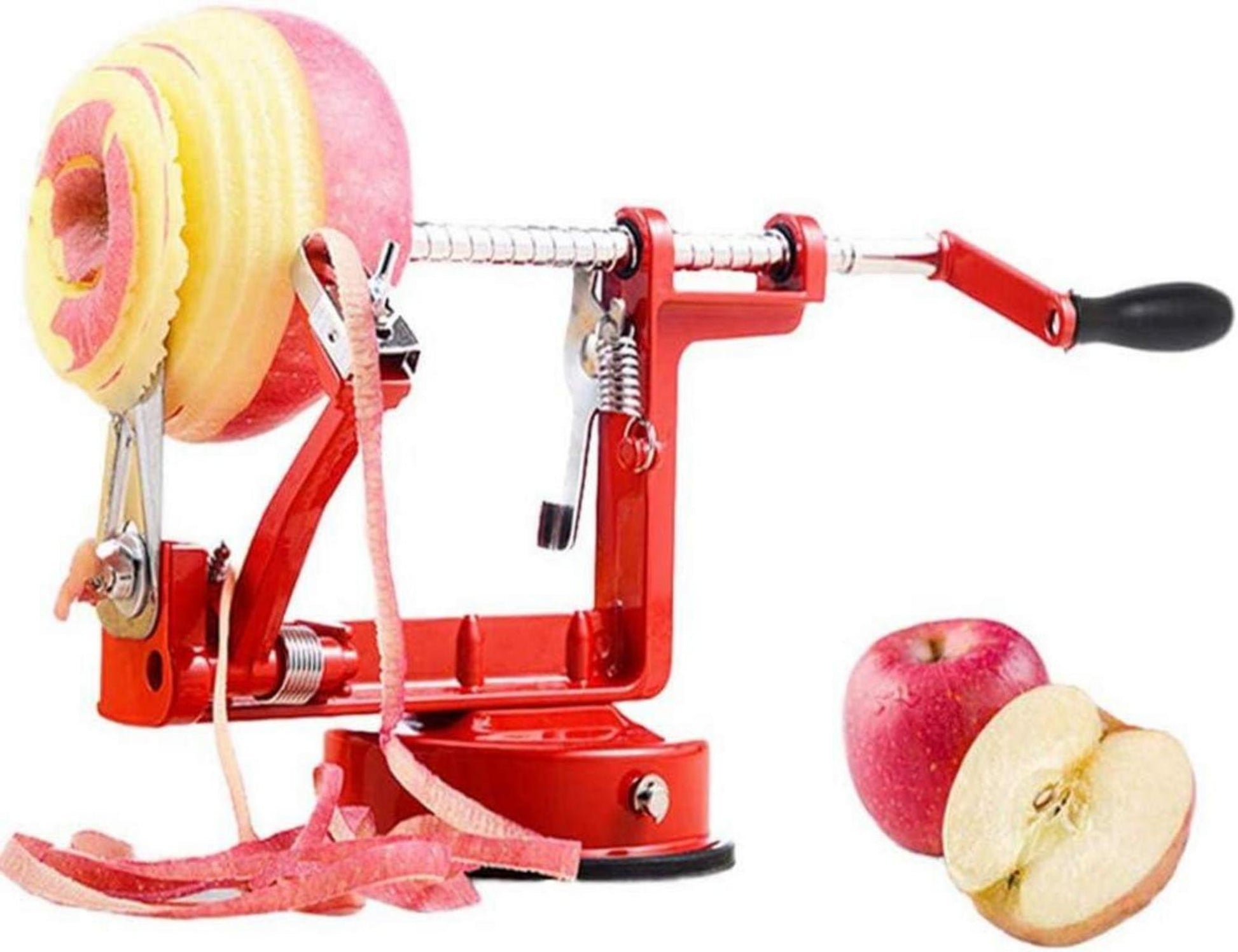 Apfelschäler Profi 3in1 Funktion Premium-Qualität Bugucat