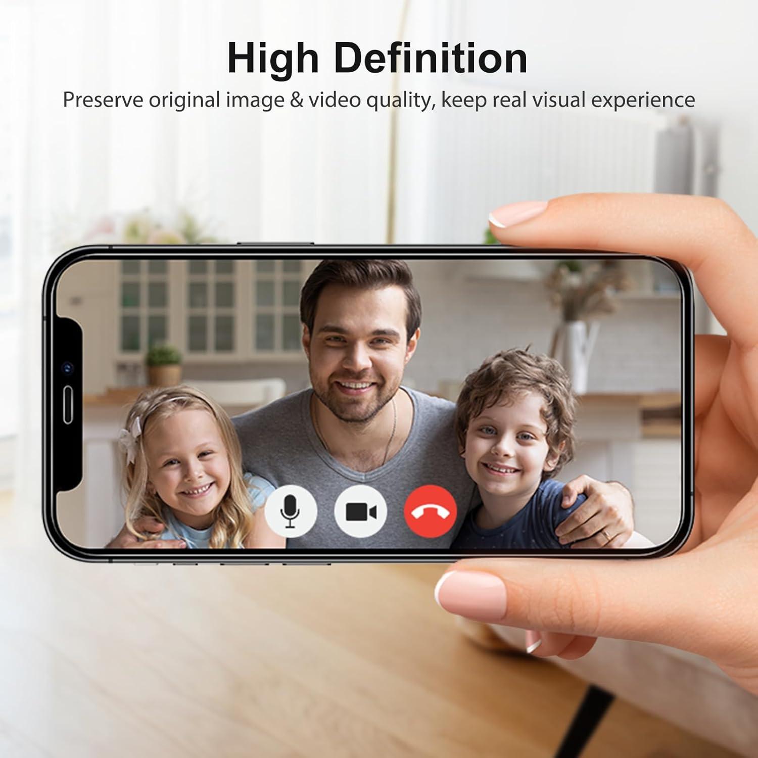 Schutzfolie iPhone 12 Pro, Displayschutz 3 Stück 6.1 Zoll