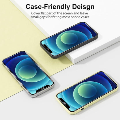 SPARIN Schutzfolie für iPhone 12/12 Pro, 3 Stück, Displayschutzfolie 6,1 Zoll
