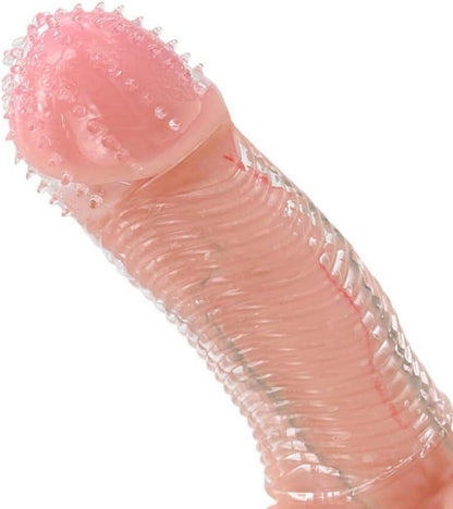 4er Pack Silikon Peniskondome Transparente Intensive Stimulation