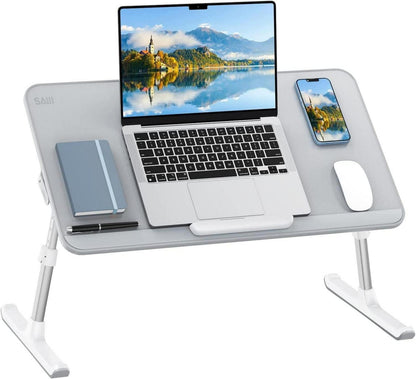 Laptop-Betablett PVC-Leder verstellbar tragbar faltbare Beine Sofa