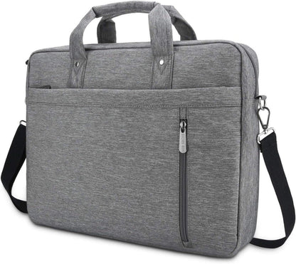 Laptoptasche 17-17,3 Zoll Aktentasche Notebooktasche Grau