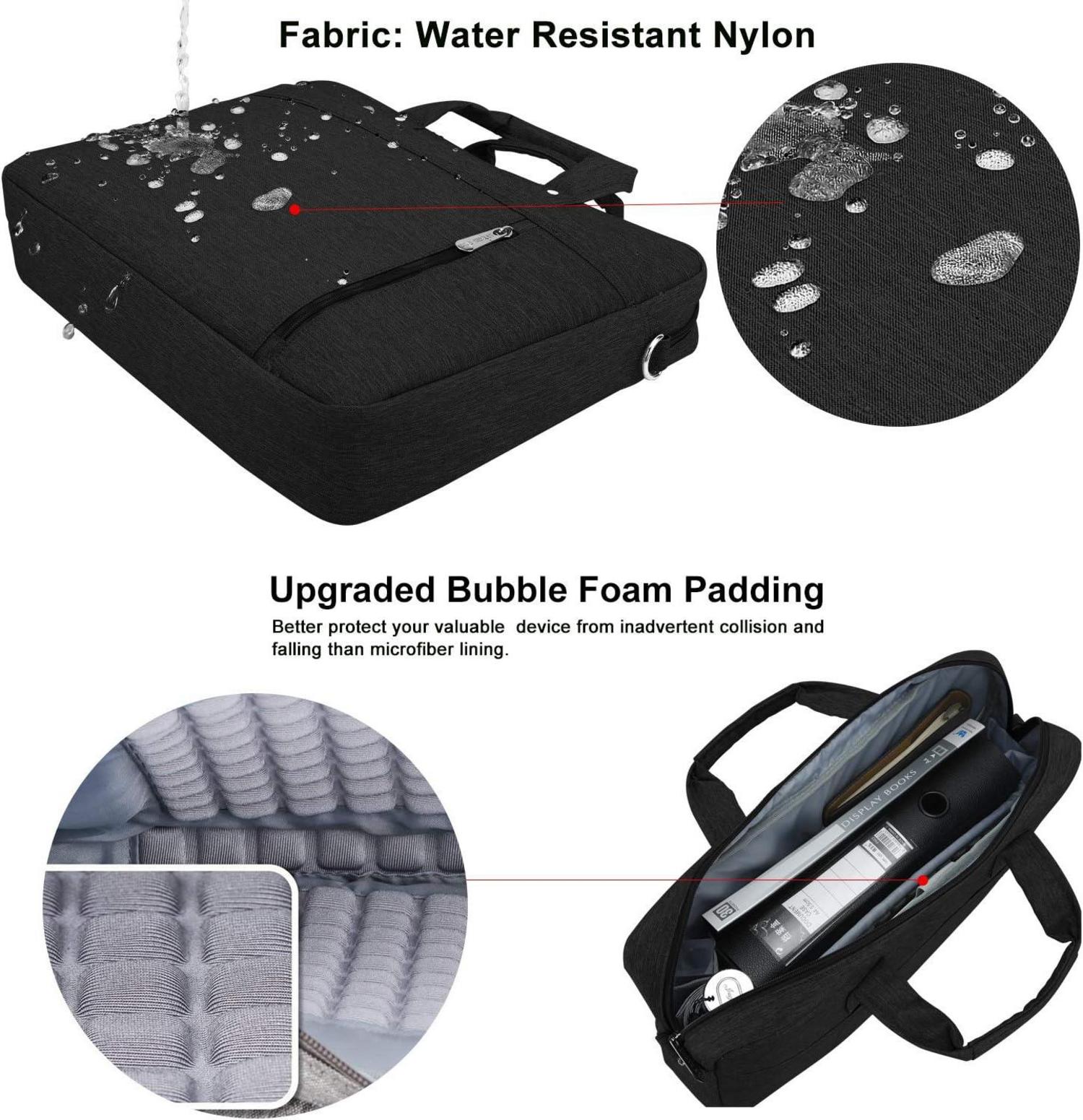 15-15,6 Zoll Laptoptasche Schwarz Aktentasche Uni BüroJOBSEO优化78980099