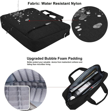 15-15,6 Zoll Laptoptasche Schwarz Aktentasche Uni BüroJOBSEO优化78980099