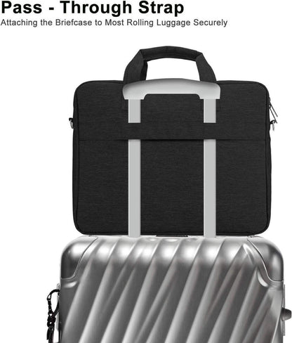 Laptoptasche 15-15,6 Zoll Aktentasche Notebook Schultertasche Uni