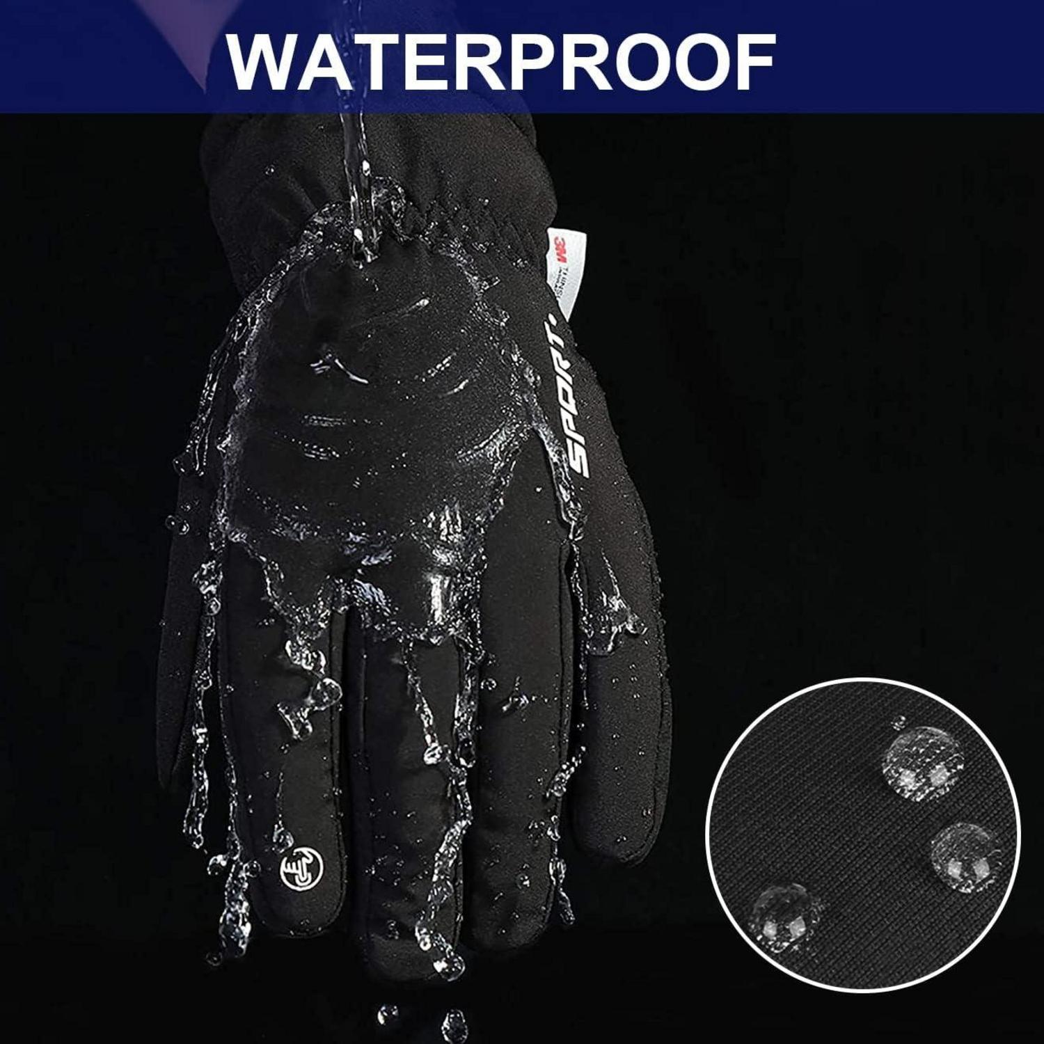 Songwin wasserdichte Touchscreen Winterhandschuhe Thinsulate für Herren Damen