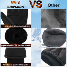 Wasserdichte Winterhandschuhe Thinsulate Warm Touchscreen XL