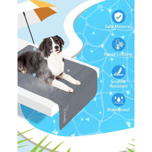 Kühlmatte für Hunde L 90x50cm Grau, Kratzfest & Langlebig