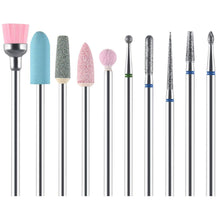 10 Elektrische Nagelfräser Bits Set Professionell Nagelhaut