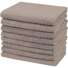 8er-Set Mikrofaser Küchentücher 45x65cm Khaki