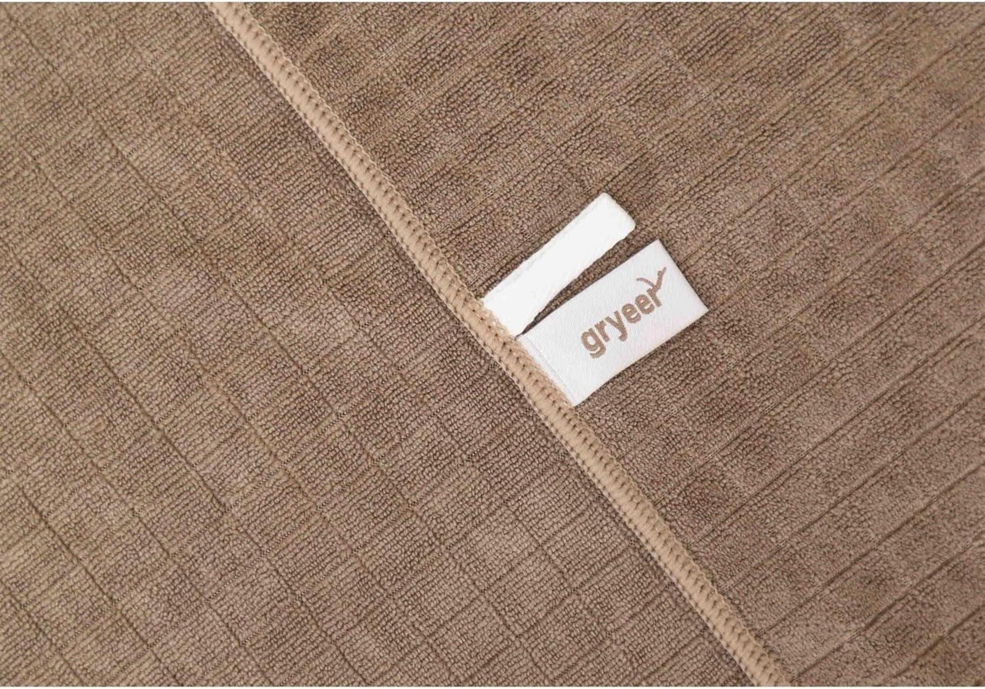 8er-Set Microfaser Geschirrtücher 45x65 cm (Khaki) - Weich, saugfähig, fusselfrei