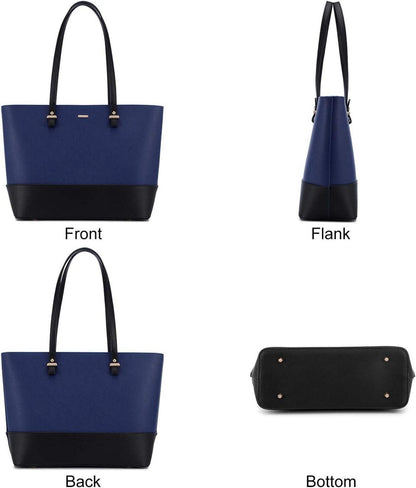 Multifunktionale Damen Handtasche Set 3-teilig für Reise Business