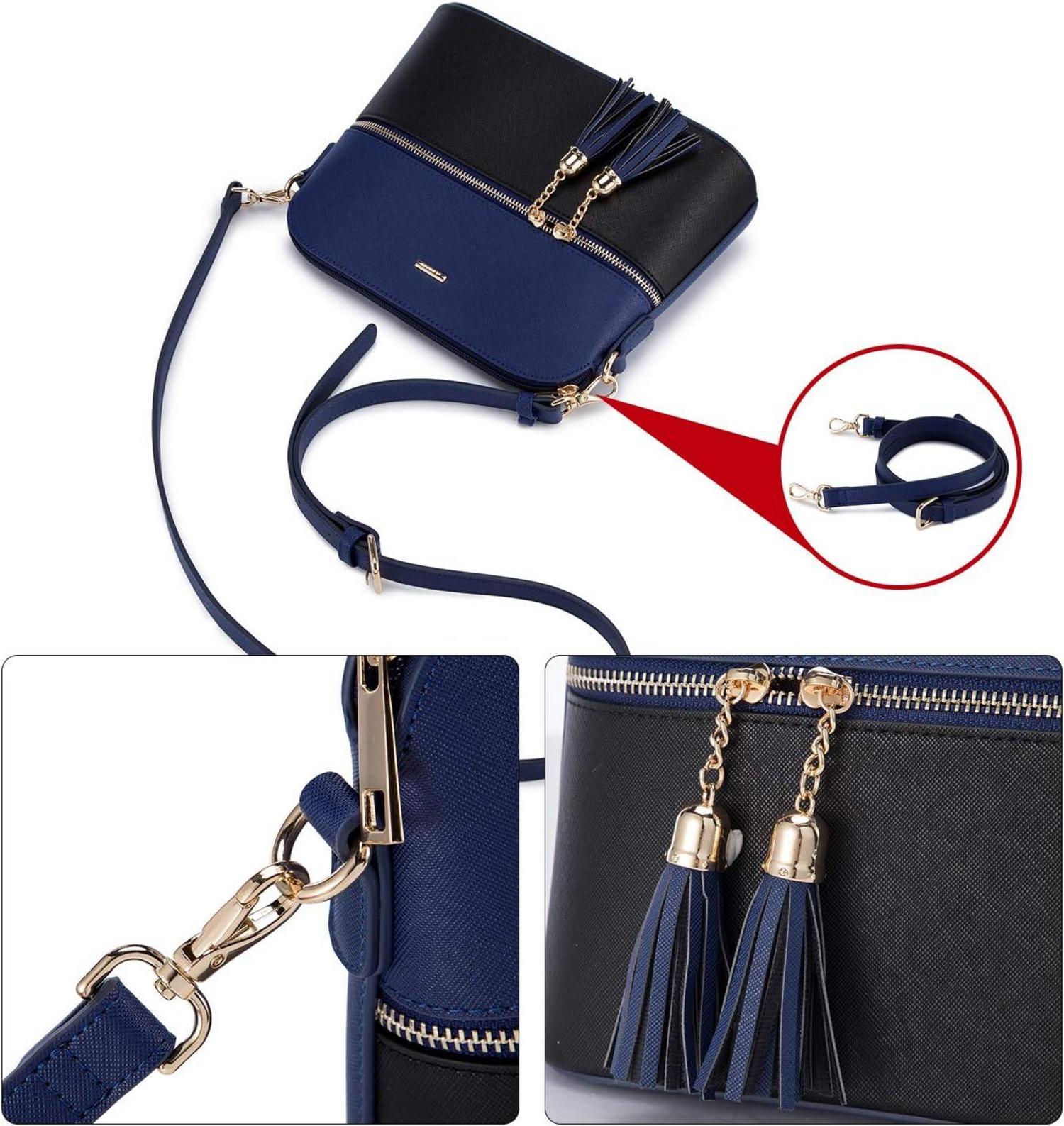 Damen Schultertasche Set Shopper Groß Tasche Shoulder Bag Henkeltasche