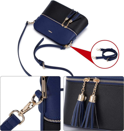 Damen Schultertasche Set Shopper Groß Tasche Shoulder Bag Henkeltasche