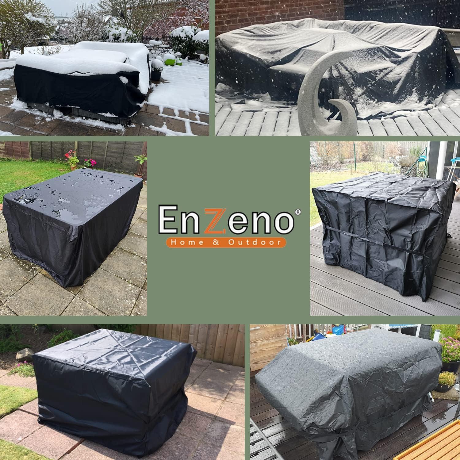 Enzeno Gartenmöbel-Abdeckung 170x94x70cm wasserdicht Oxford-Gewebe