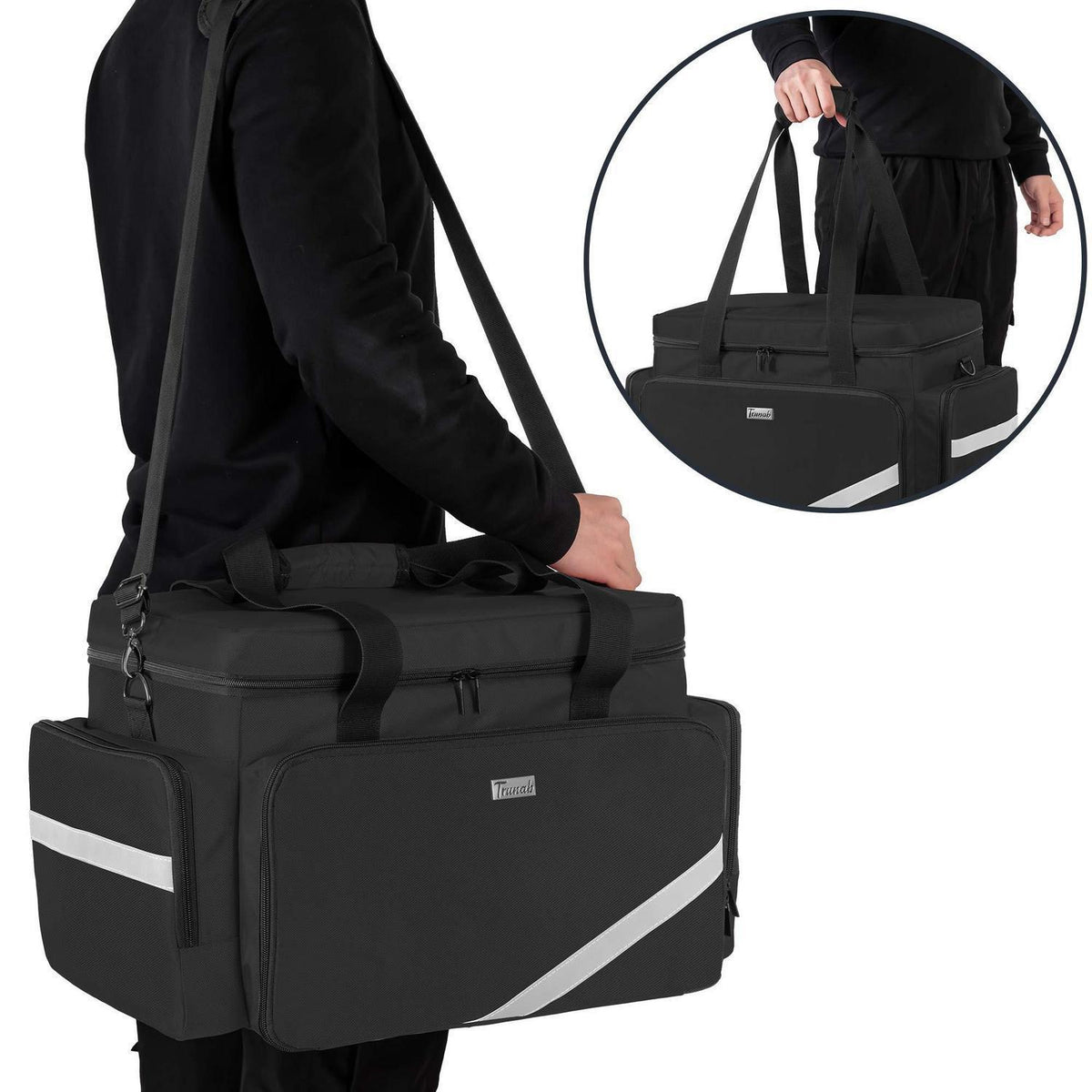 Trunab Notfalltasche leer mit Trennwänden & rutschfestem Boden
