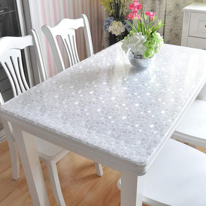 PVC Tischdecke wasserdicht 90x200cm - Tischfolie für Küche & Co.