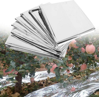 Pflanze Reflektierende Film PETP-Folie 210x120cm Starker Garten