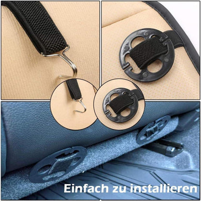 Autositzkissen Memory Foam Orthopädisch Komfort Schwarz