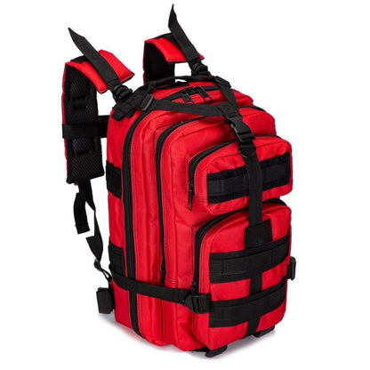 Taktische Erste-Hilfe-Tasche MOLLE EMT IFAK Rucksack Rot