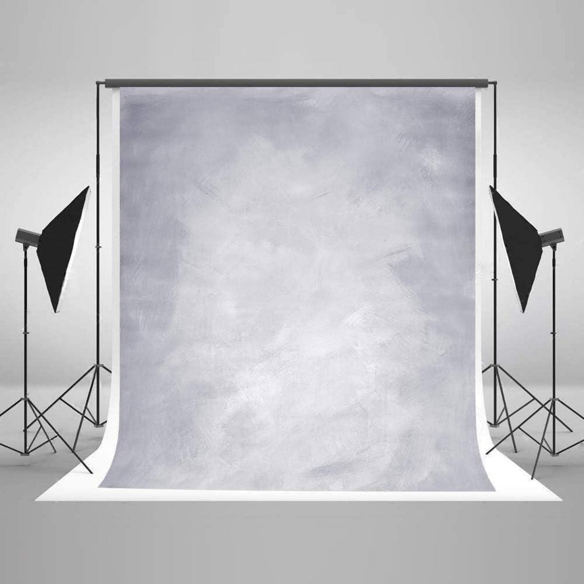 Fotografie Hintergrund Mikrofaser Grau 2,5x2,5m