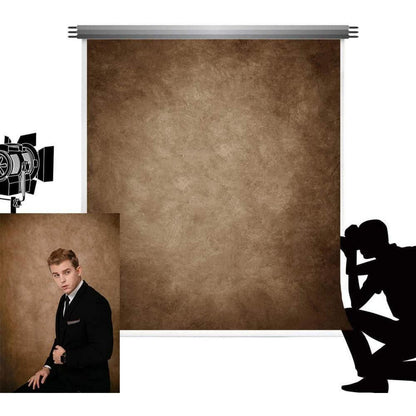 2.5x2.5m Dunkelbrauner Fotohintergrund – Faltenfrei & Tragbar