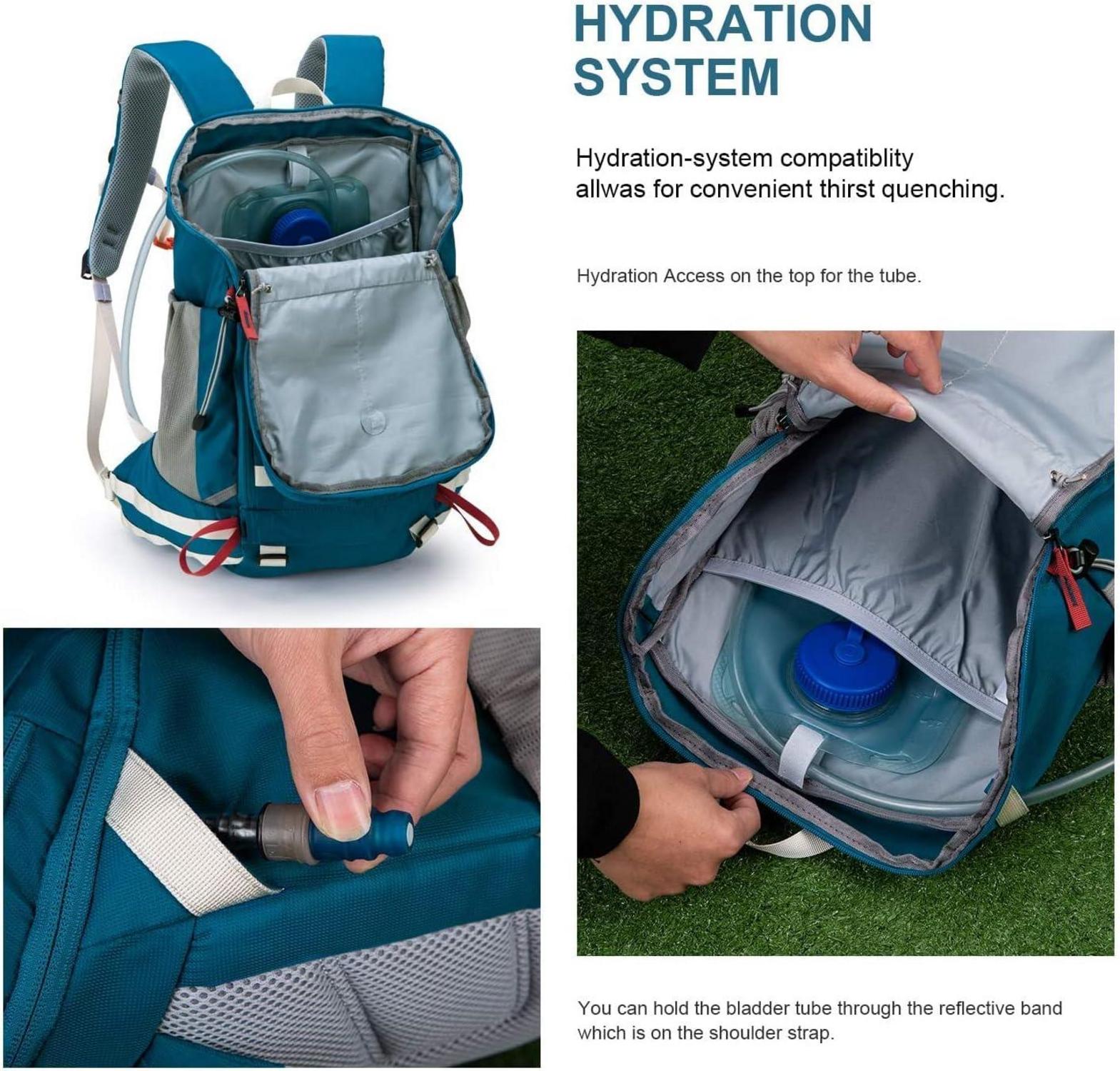 Wanderrucksack 35L Herren Damen Trekkingrucksack Outdoor Camping Rucksack