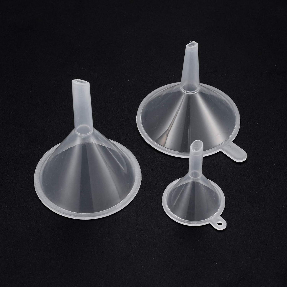 15x Mini Trichter Set aus Kunststoff – Für Küche, Labor & Kosmetik