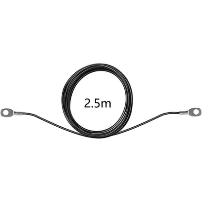 Fitness Stahlseil für Latzug Kabelzug 100kg 2,5m