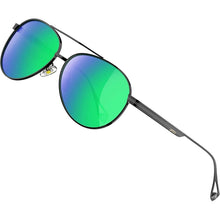 Polarisierte Vintage Pilotenbrille UV400 Schutz Herren