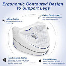 Ergonomisches Memory Foam Kniekissen für Seitenschläfer
