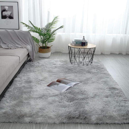 Plüsch Shaggy Teppich Seidig Glatte Pelzteppich Moderne Indoor Flausch