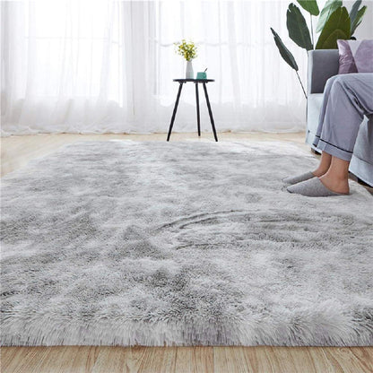 Pauwer Shaggy Teppich Plüsch Flausch Anti-Rutsch 80x160 cm