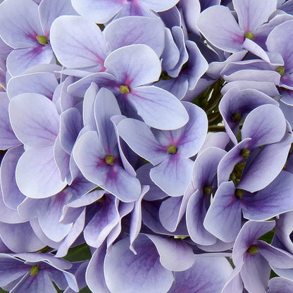 Künstliche Real-Touch Hortensienblumen 2 PCS Medium Purple