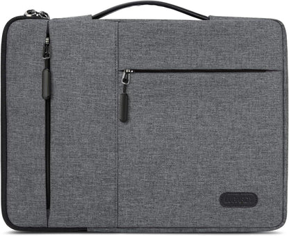 Laptophülle 13-14 Zoll stoßfest wasserdicht Nylon Schwarz