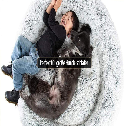 Orthopädisches Hundebett XXL – Waschbar & Kuschelig