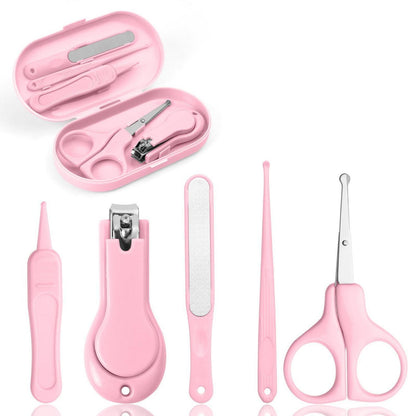 Baby Nagelpflege Set 5-in-1 – Pflegeset für Neugeborene & Kleinkinder