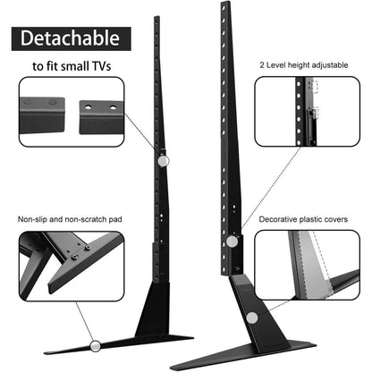 Universal TV Standfuß Höhenverstellbarer Ständer 22-65 Zoll