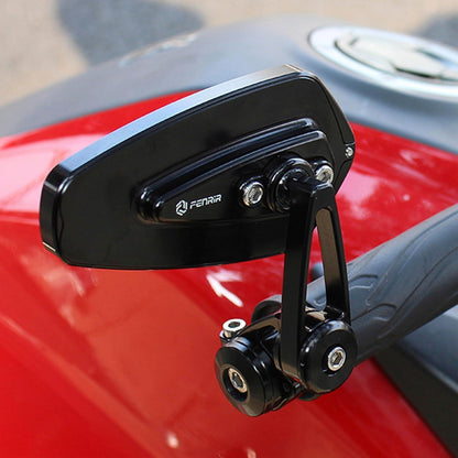 Motorrad Lenkerendenspiegel CNC Aluminium Blendschutz