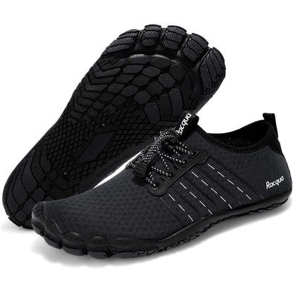 Aqua Schuhe Herren Damen Barfuß mit Drainage für Outdoor & Wassersport