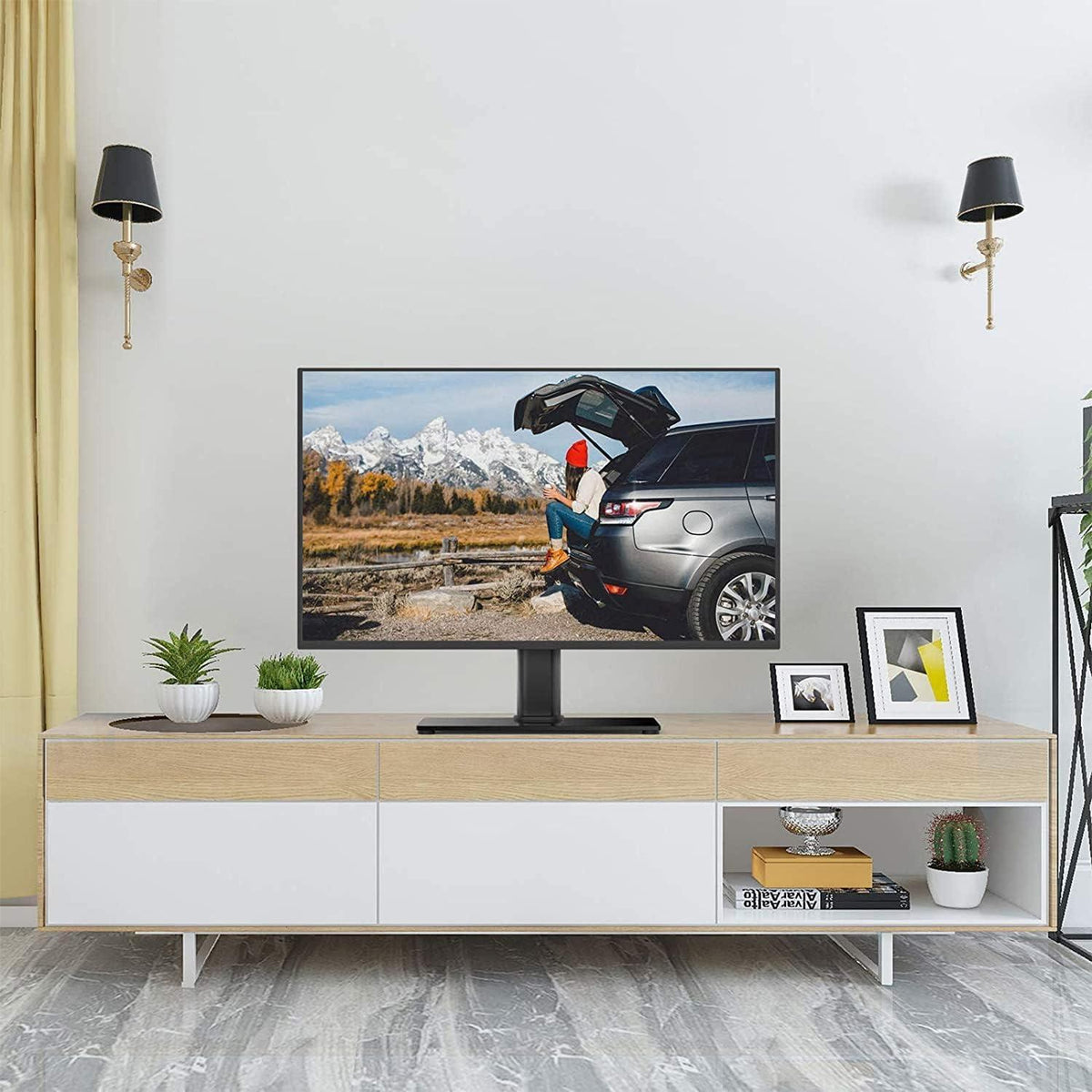 Universal TV Standfuß für 17-55 Zoll LCD LED Fernseher bis 40 KG