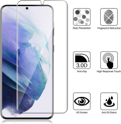 3 Stück Schutzfolie Samsung Galaxy S21 Plus 5G Klar HD Weich